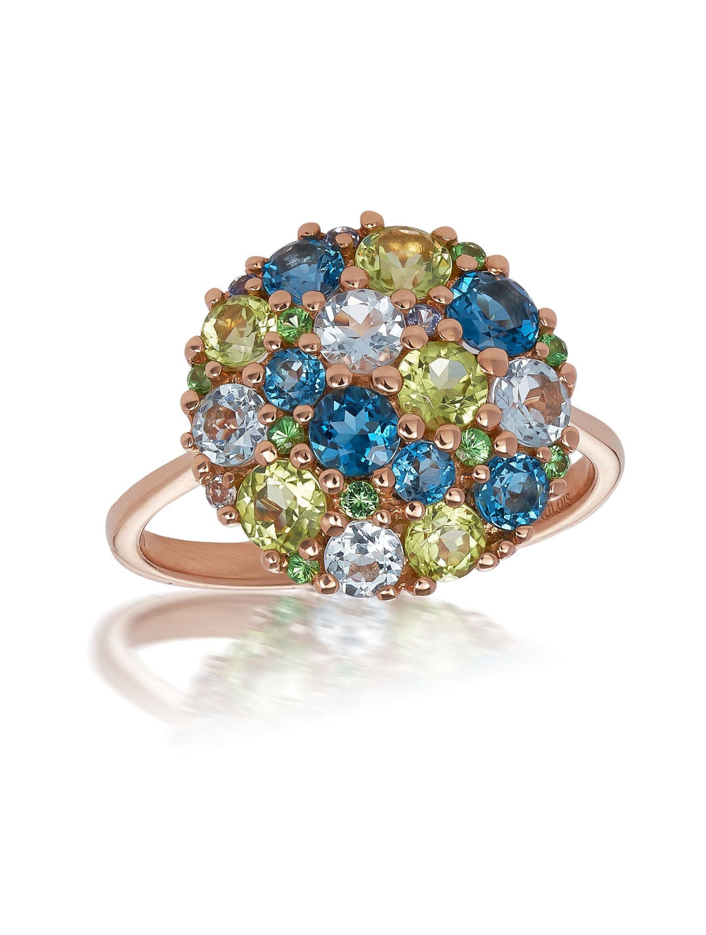 Isabelle Langlois Pointillist Mixed Gemstone Ring